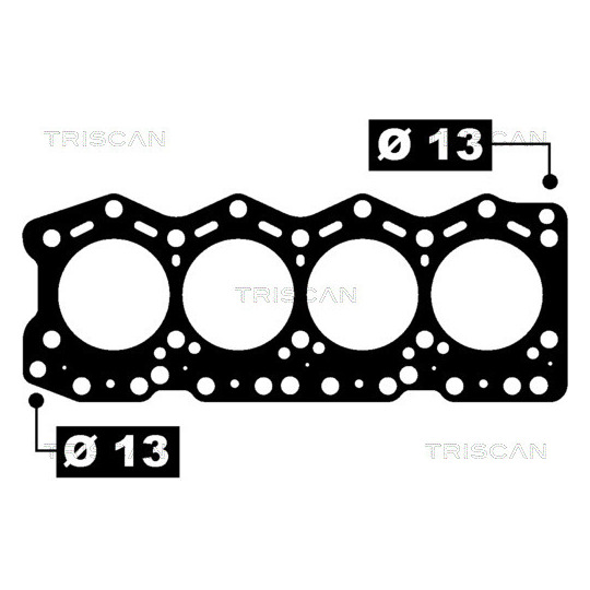 501-2506 - Gasket, cylinder head 