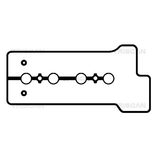 515-7599 - Tihendikomplekt, klapikaas 