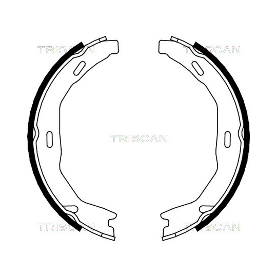 8100 23029 - Brake Shoe Set, parking brake 