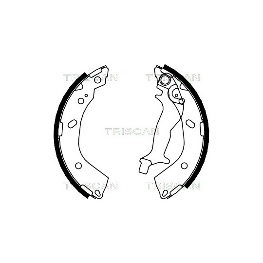 8100 43018 - Brake Shoe Set 