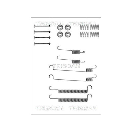 8105 102266 - Accessory Kit, brake shoes 