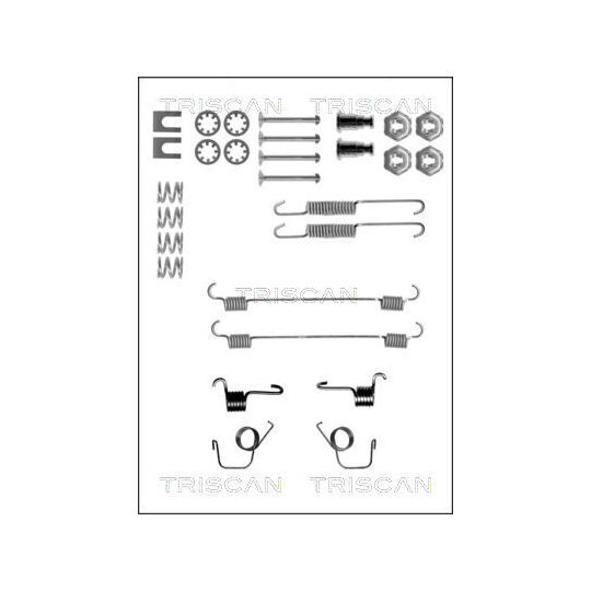 8105 102270 - Accessory Kit, brake shoes 