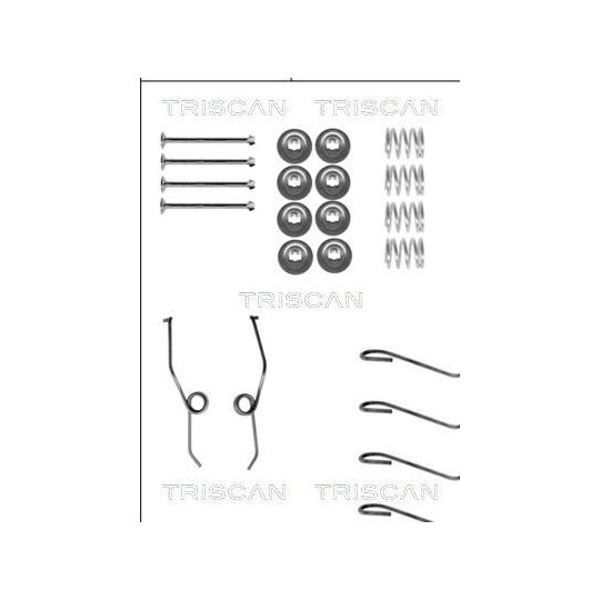 8105 102570 - Accessory Kit, brake shoes 