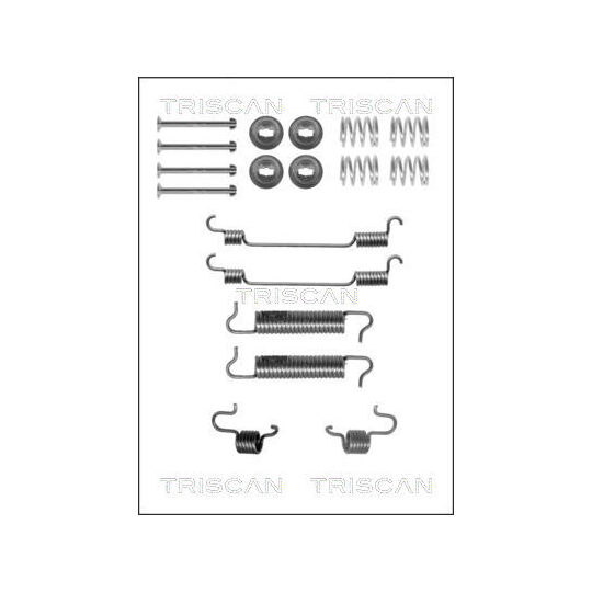 8105 102588 - Accessory Kit, brake shoes 