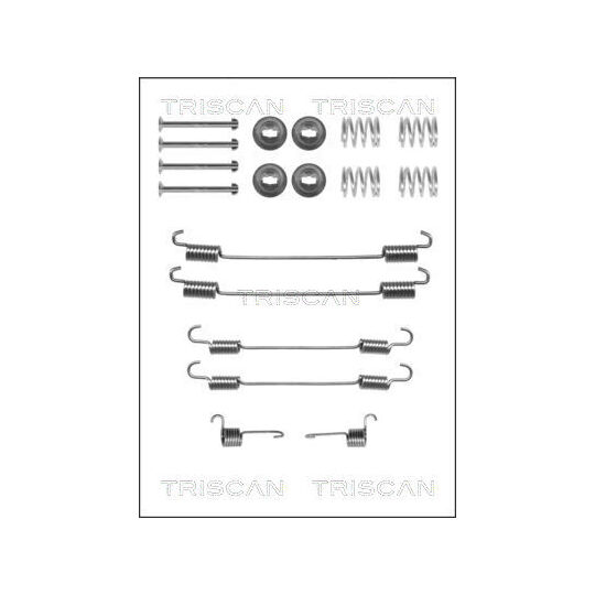 8105 102579 - Accessory Kit, brake shoes 