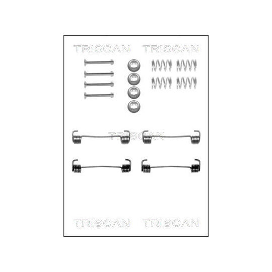 8105 112058 - Accessory Kit, parking brake shoes 