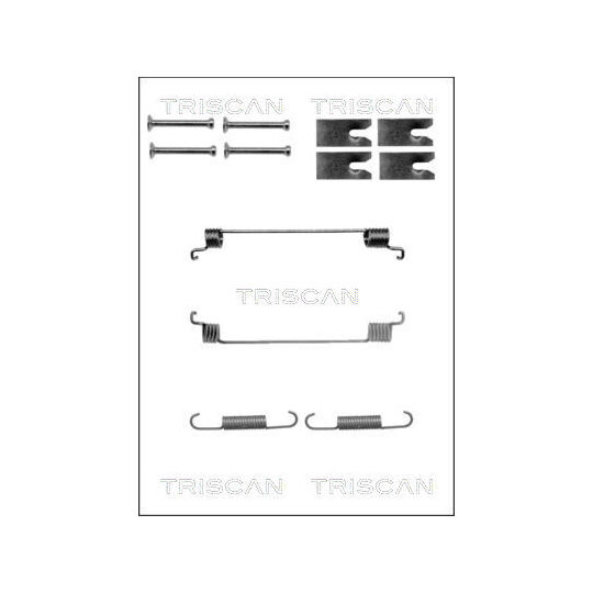 8105 152562 - Accessory Kit, brake shoes 