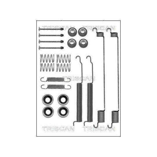 8105 142566 - Accessory Kit, brake shoes 