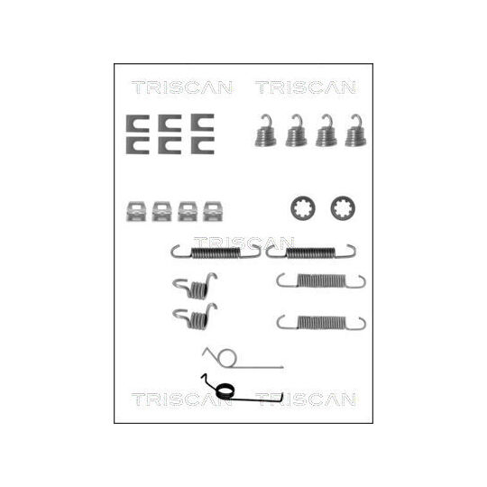 8105 162046 - Accessory Kit, brake shoes 