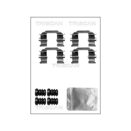 8105 211870 - Accessory Kit, disc brake pad 