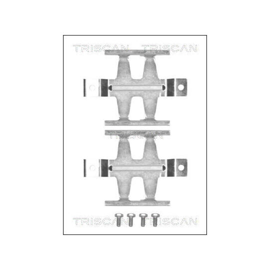 8105 231606 - Accessory Kit, disc brake pad 