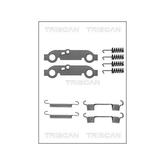 8105 232083 - Accessory Kit, parking brake shoes 