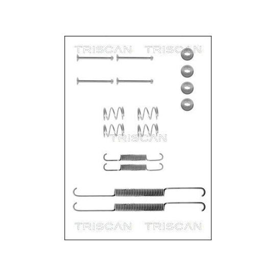 8105 242191 - Accessory Kit, brake shoes 