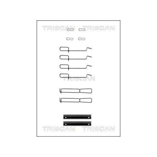 8105 251594 - Accessory Kit, disc brake pad 