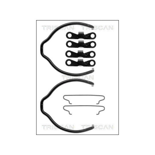 8105 272576 - Accessory Kit, parking brake shoes 