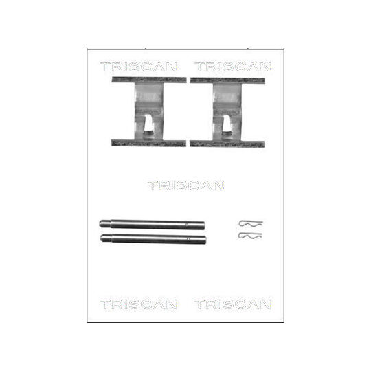 8105 291605 - Tillbehörssats, skivbromsbelägg 