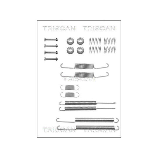 8105 292217 - Accessory Kit, brake shoes 