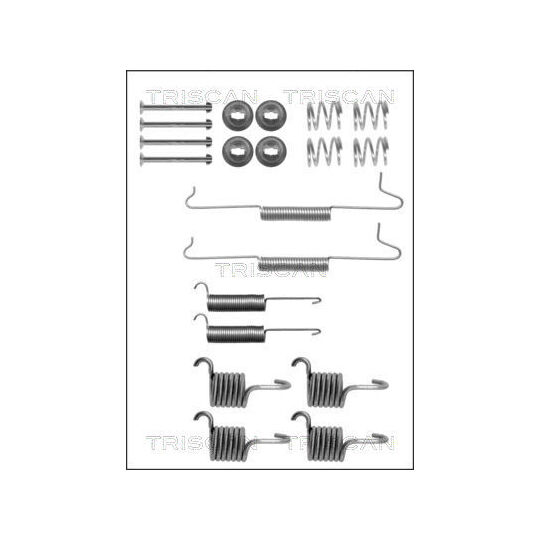 8105 292517 - Accessory Kit, brake shoes 