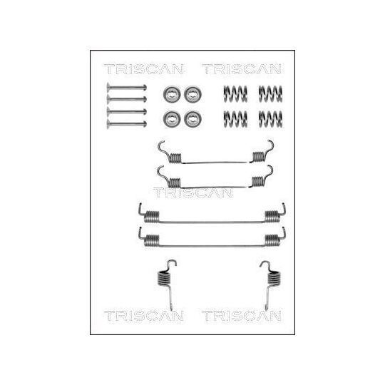 8105 422582 - Accessory Kit, brake shoes 