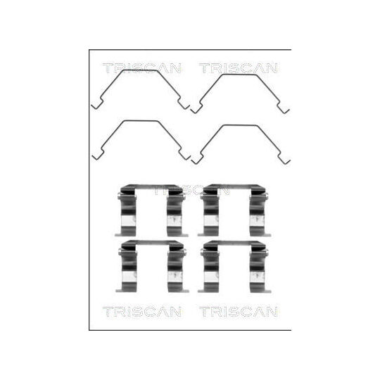 8105 501577 - Accessory Kit, disc brake pad 