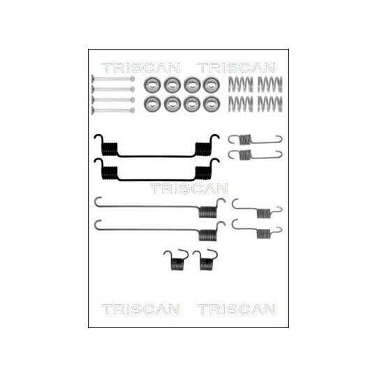 8105 502558 - Accessory Kit, brake shoes 