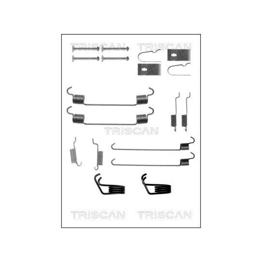 8105 502557 - Accessory Kit, brake shoes 