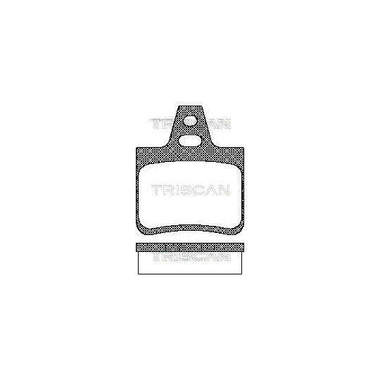 8110 38933 - Brake Pad Set, disc brake 