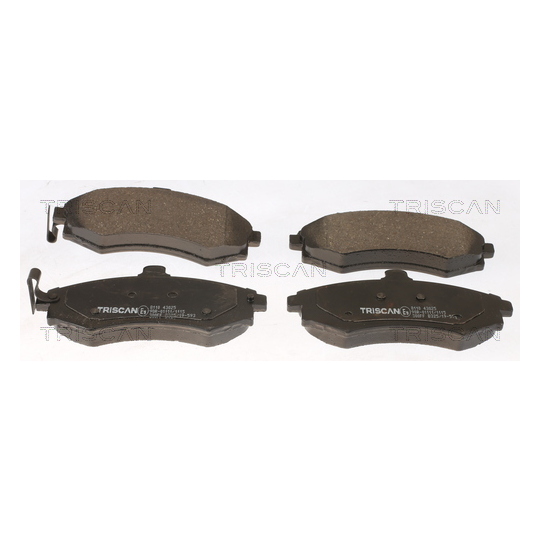 8110 43025 - Brake Pad Set, disc brake 