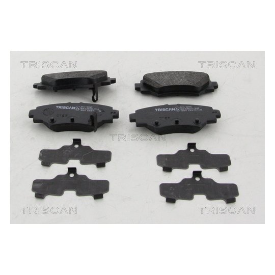 8110 50189 - Brake Pad Set, disc brake 