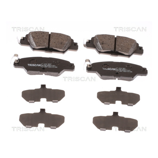 8110 50927 - Brake Pad Set, disc brake 