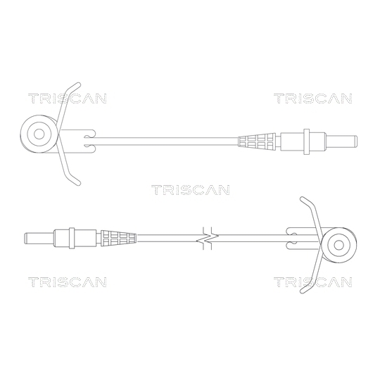 8115 10004 - Warning Contact, brake pad wear 