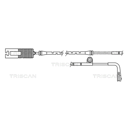 8115 11015 - Warning Contact, brake pad wear 