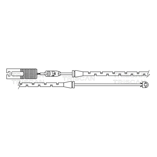 8115 11019 - Warning Contact, brake pad wear 