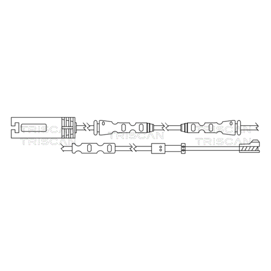 8115 11065 - Warning Contact, brake pad wear 