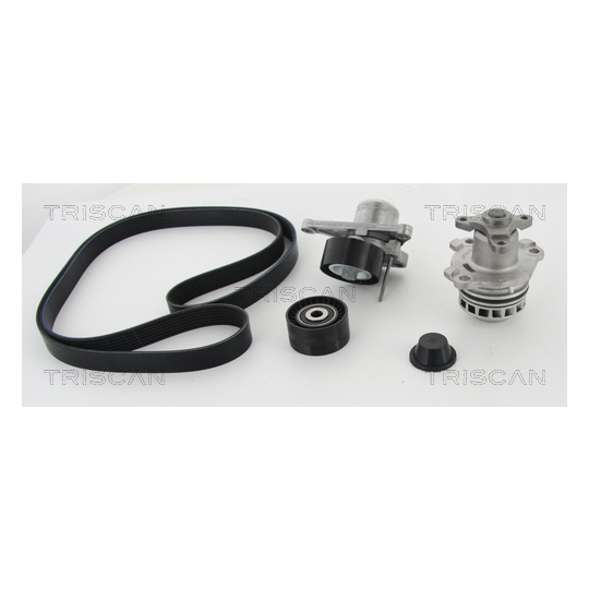 8642 100506 - Water Pump + V-Ribbed Belt Set 