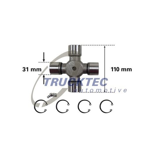 01.34.038 - Joint, propshaft 