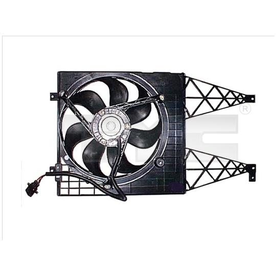 837-0043 - Fan, radiator 