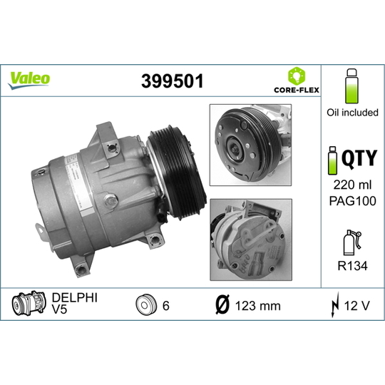 399501 - Compressor, air conditioning 