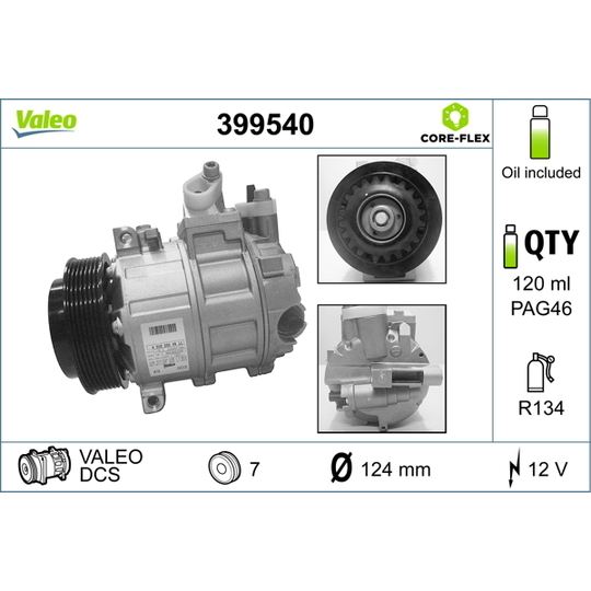 399540 - Compressor, air conditioning 