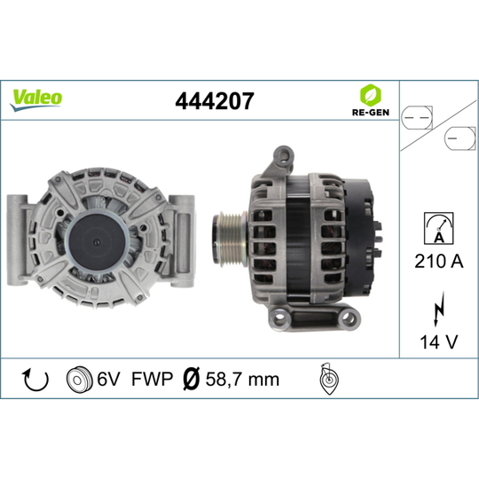 444207 - Alternator 