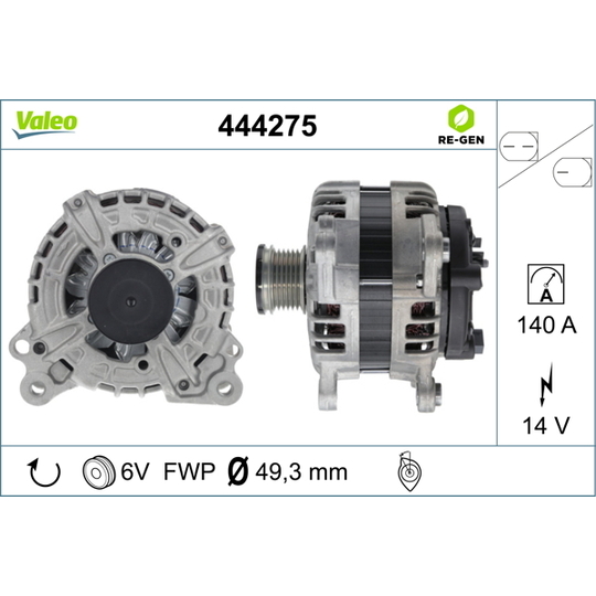 444275 - Alternator 