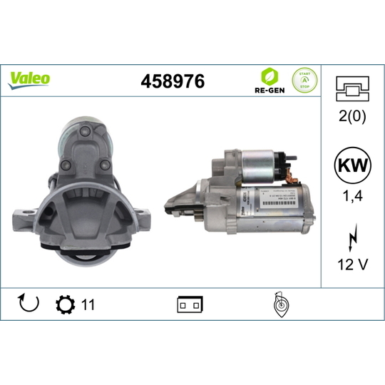 458976 - Käynnistinmoottori 