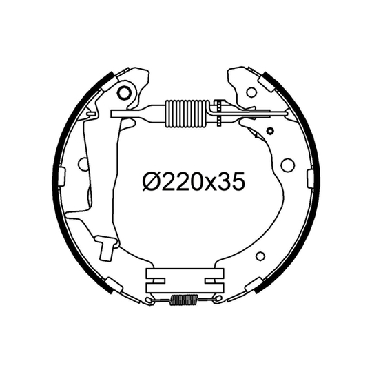 554924 - Bromsbackar, sats 