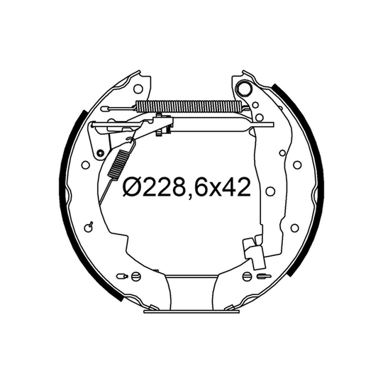 554931 - Bromsbackar, sats 