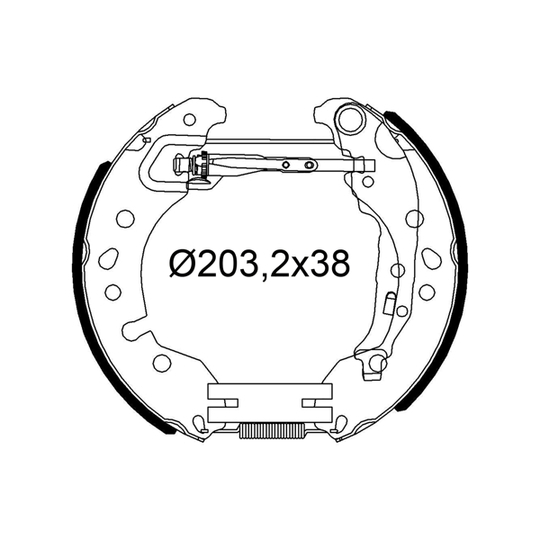 554988 - Bromsbackar, sats 