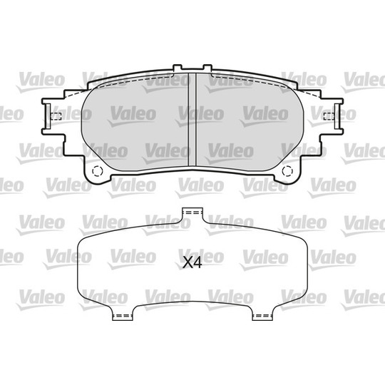 601658 - Brake Pad Set, disc brake 