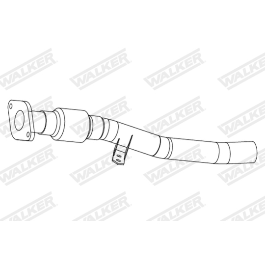 10951 - Corrugated Pipe, exhaust system 