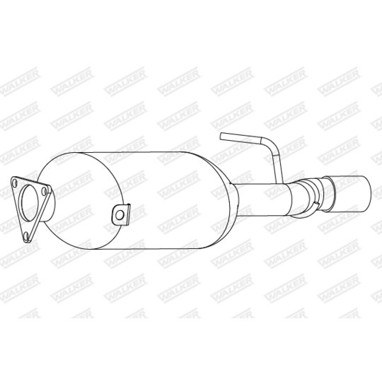 73331 - Soot/Particulate Filter, exhaust system 