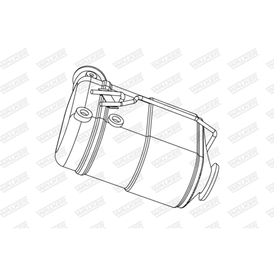 73384 - Soot/Particulate Filter, exhaust system 