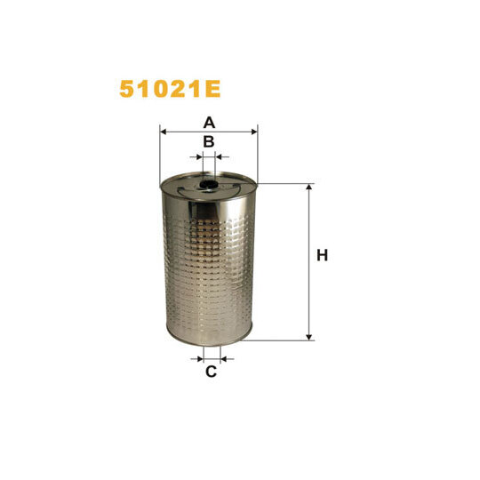 51021E - Oil filter 